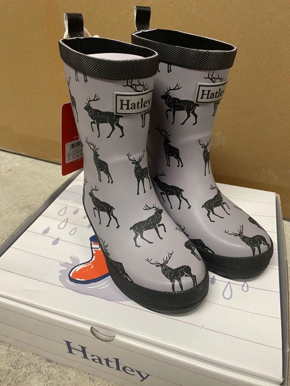 🆕 Hatley Kids Rain Boots – Brand New with Tags & Box